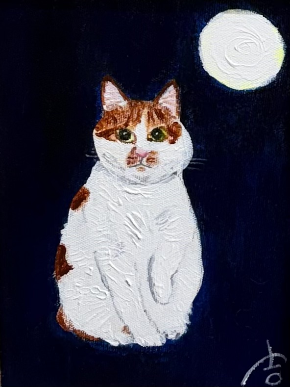 仏壇と猫 by 中村吉郎 - 絵画販売・購入・レンタル（サブスク