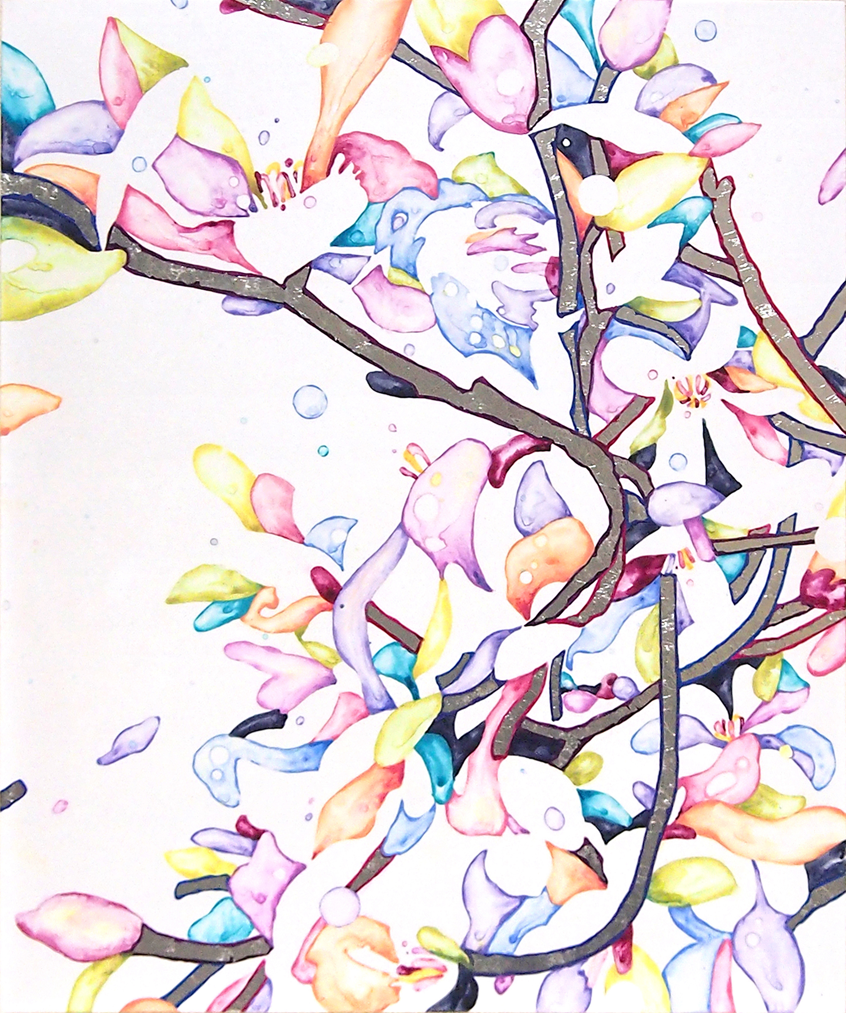 Asmile♡エレガントな美しいお花の油絵 Asmile♡エレガントな美しい