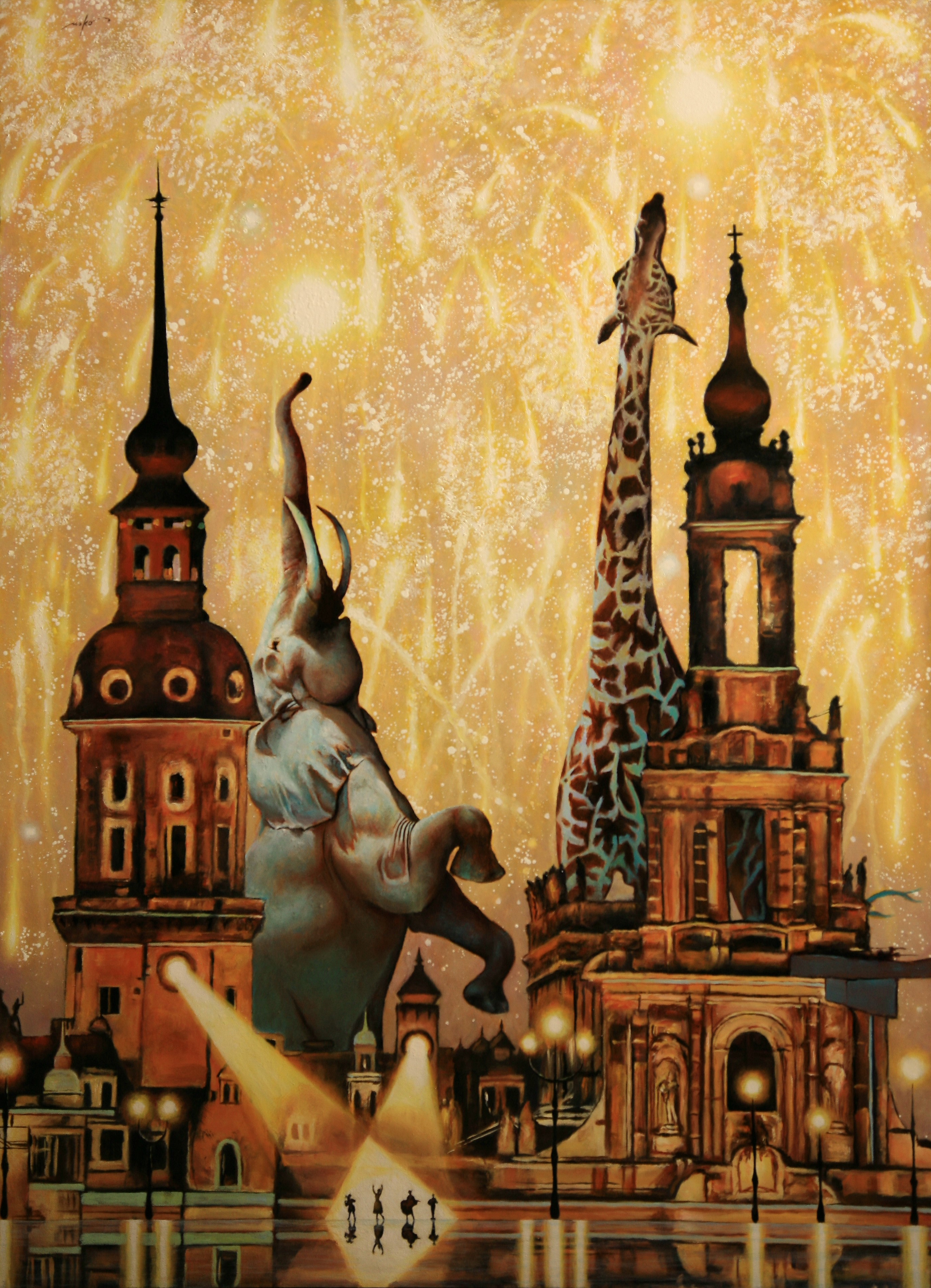 街並みの絵画作品検索結果 - 絵画販売・購入・レンタル（サブスク