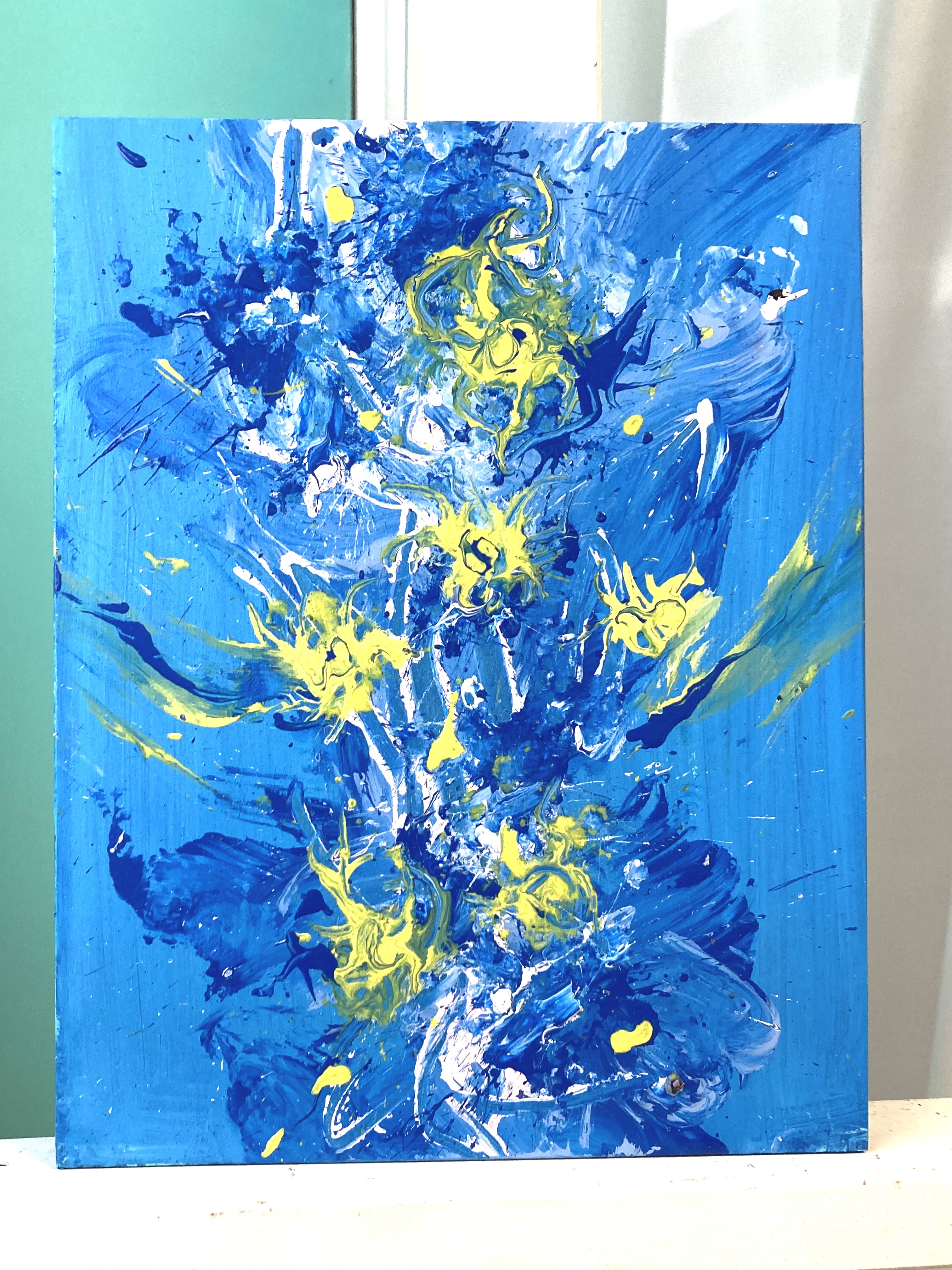原画 絵画 抽象画 現代アート 美術 インテリア ウミウシ 置物 ホラー アート ウミウシ by 小村真紀 - 絵画販売・購入・レンタル（サブスク