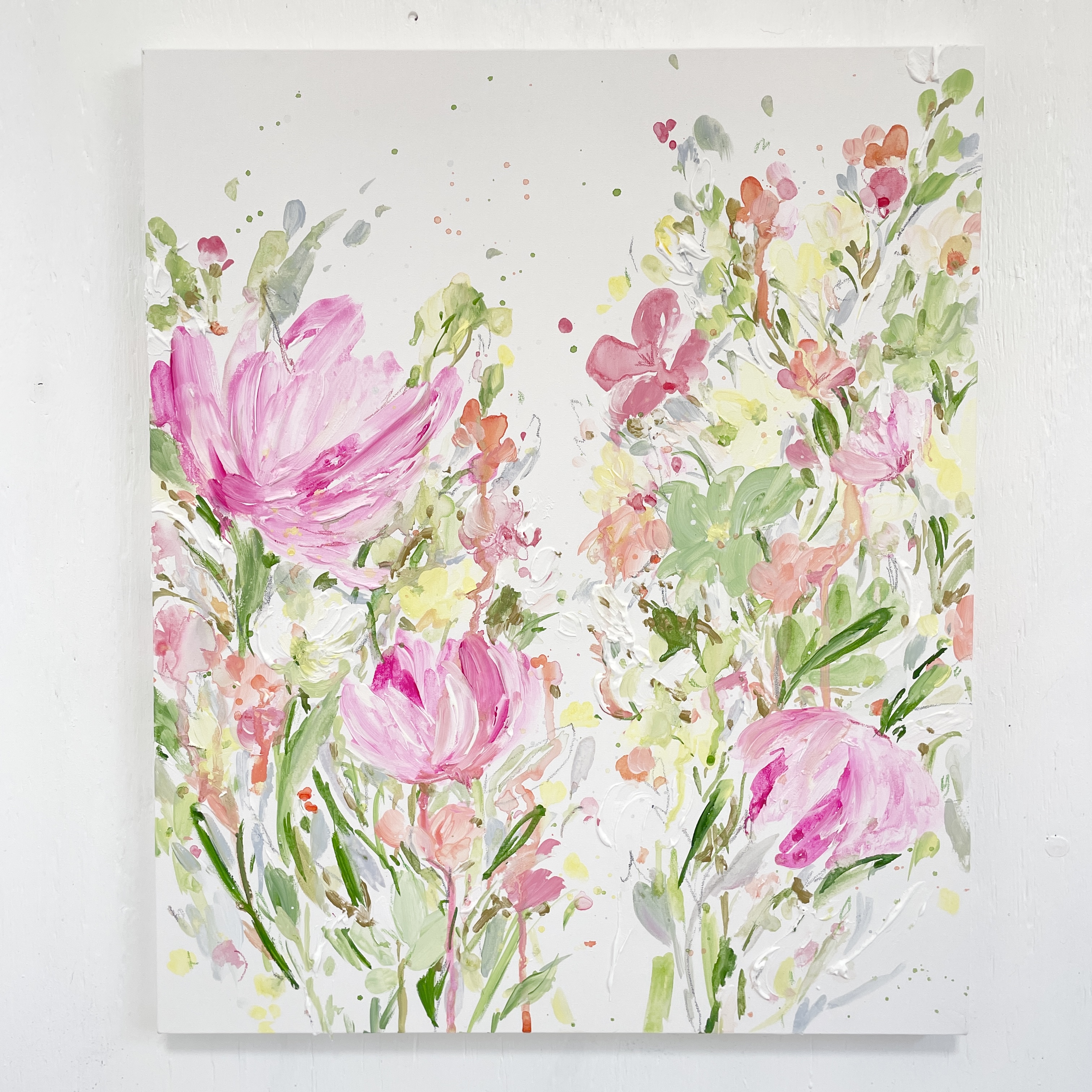 Dancing flowers No.69 by 川西 郁美 - 絵画販売・購入・レンタル