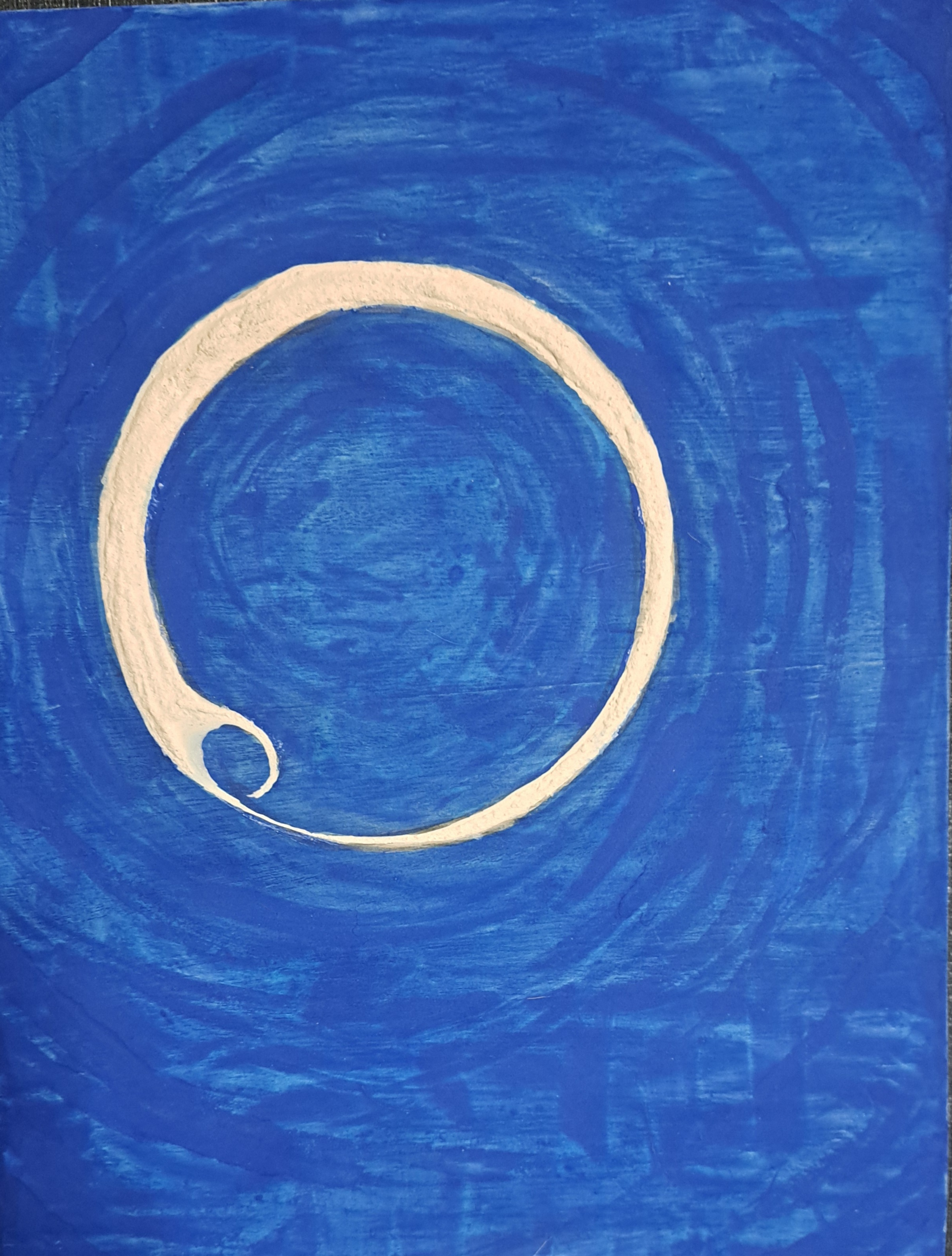 円相(群青) by 山﨑敏行 - 絵画販売・購入・レンタル（サブスク