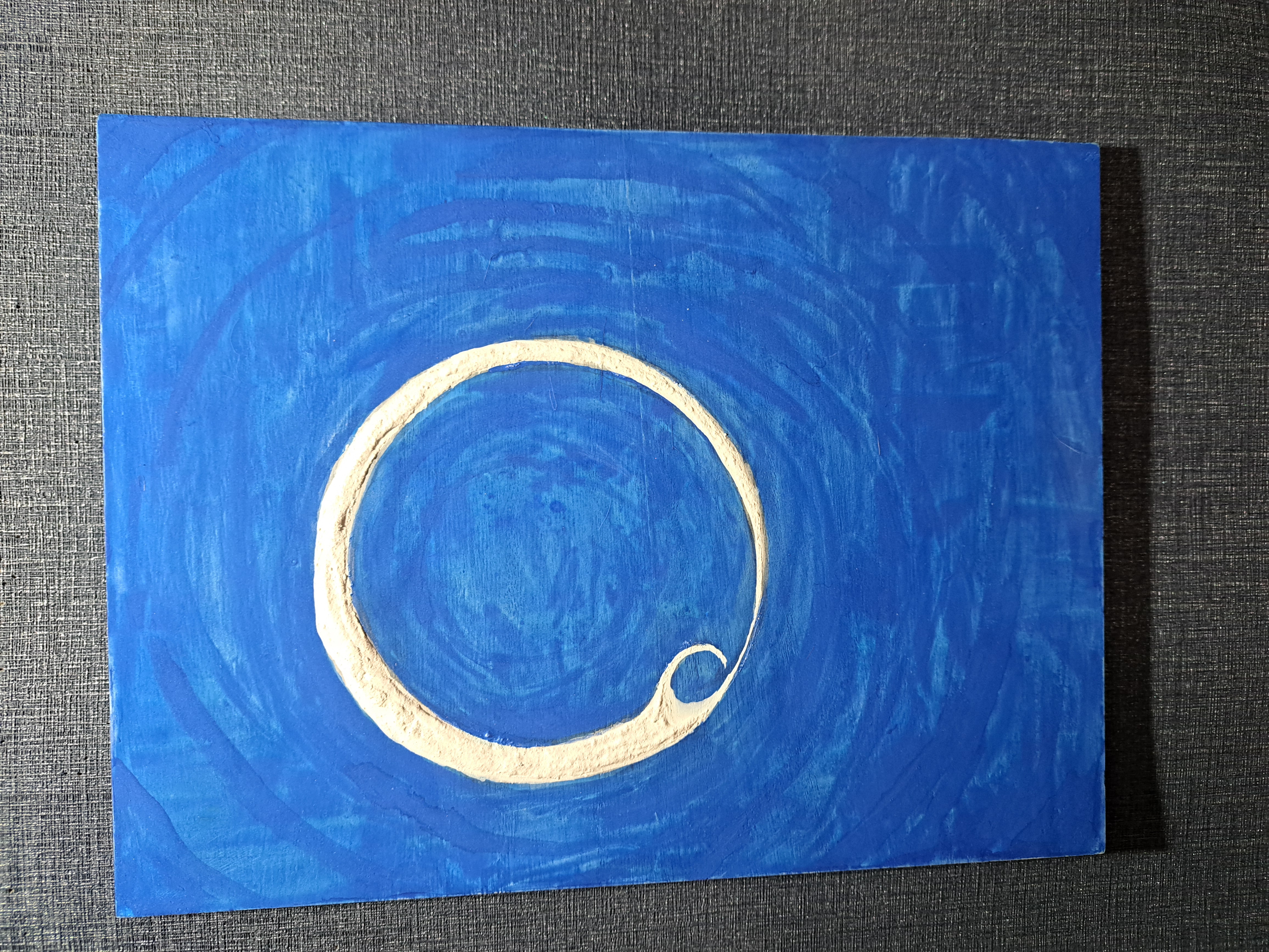 円相(群青) by 山﨑敏行 - 絵画販売・購入・レンタル（サブスク