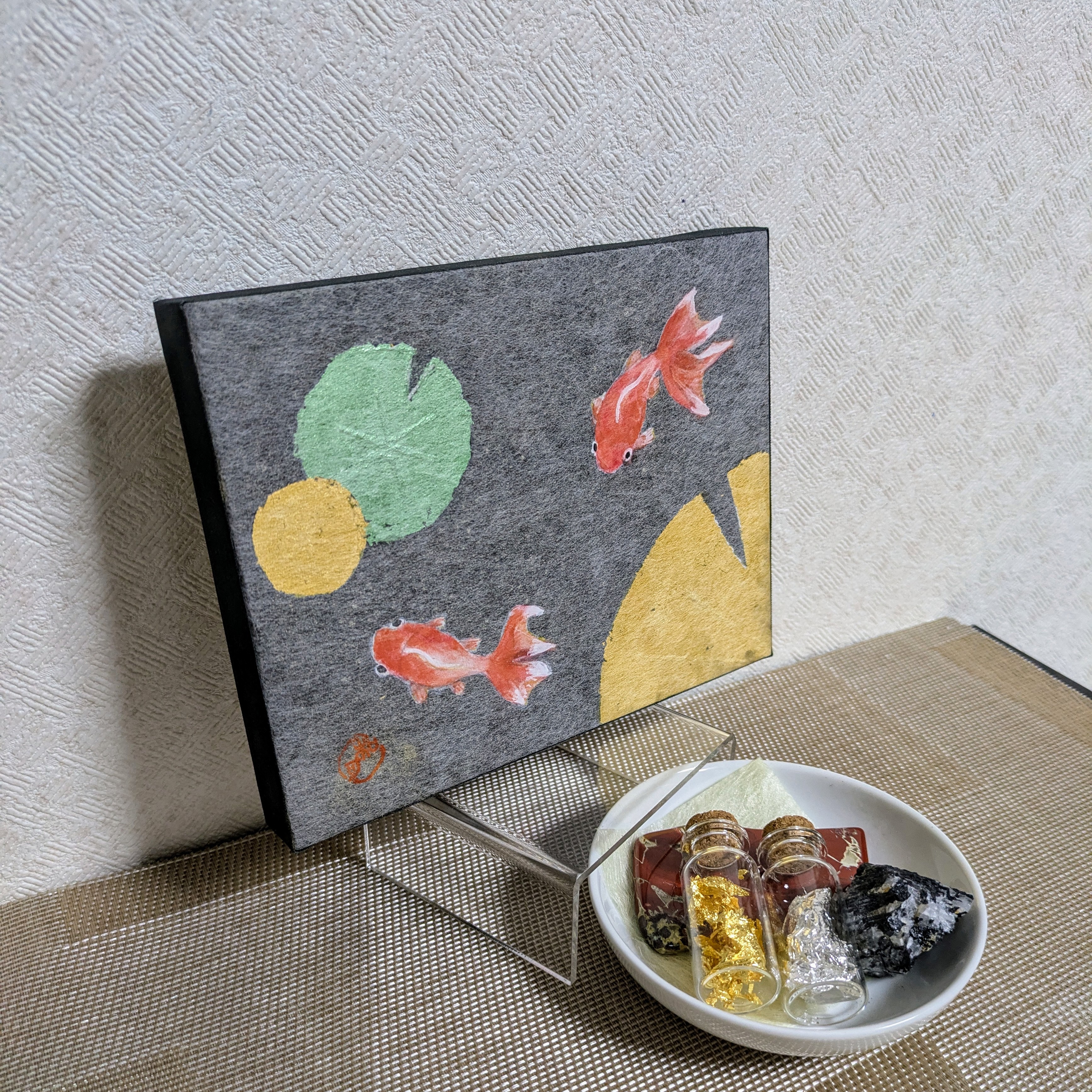 金魚の隠れ家A by K和可 - 絵画販売・購入・レンタル（サブスク
