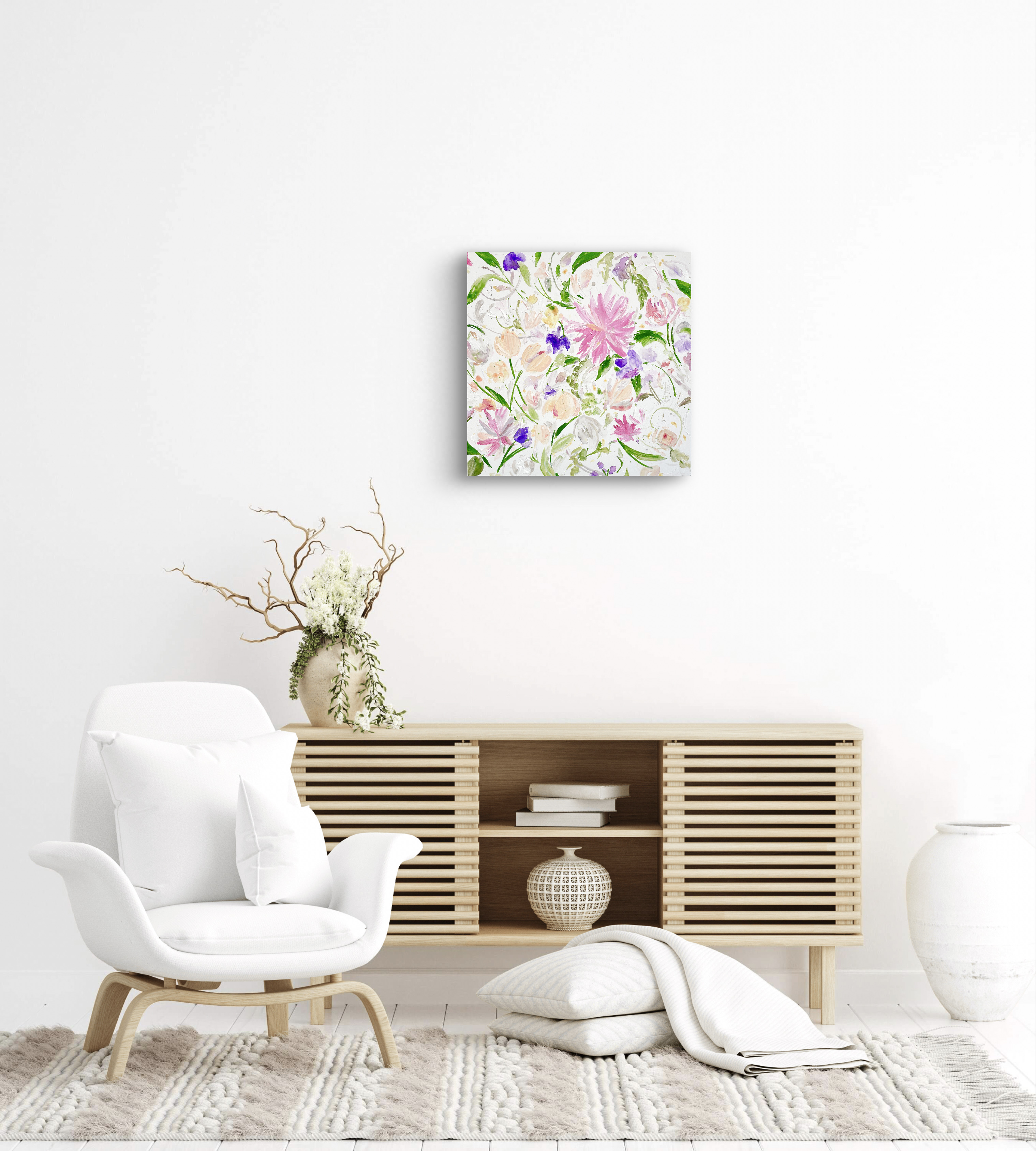 Dancing flowers No.140 by 川西 郁美 - 絵画販売・購入