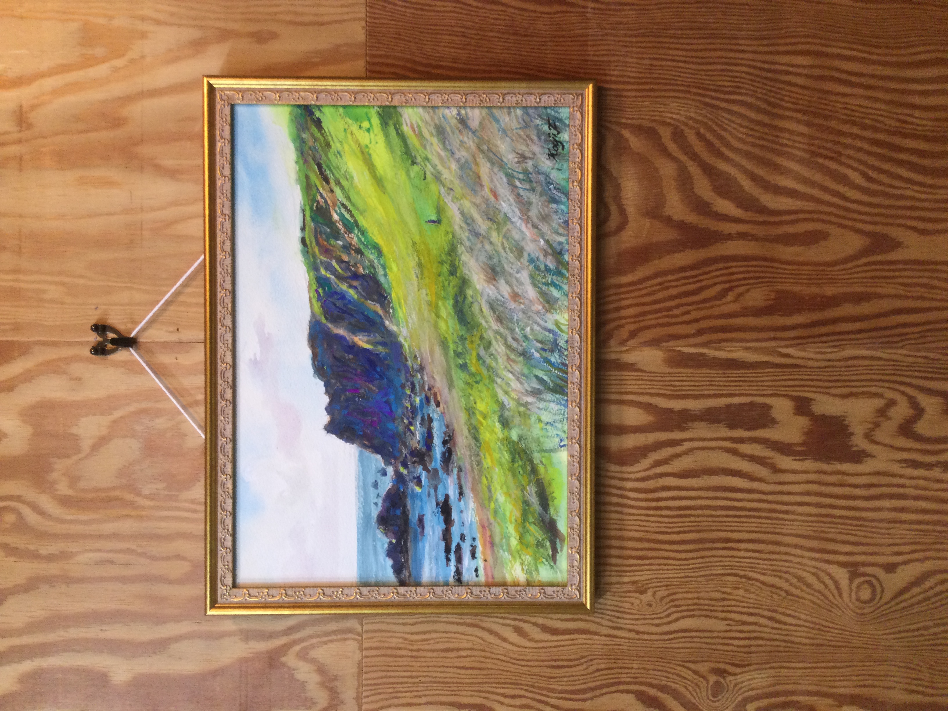 深浦の断崖 by 福士耕司 - 絵画販売・購入・レンタル（サブスク