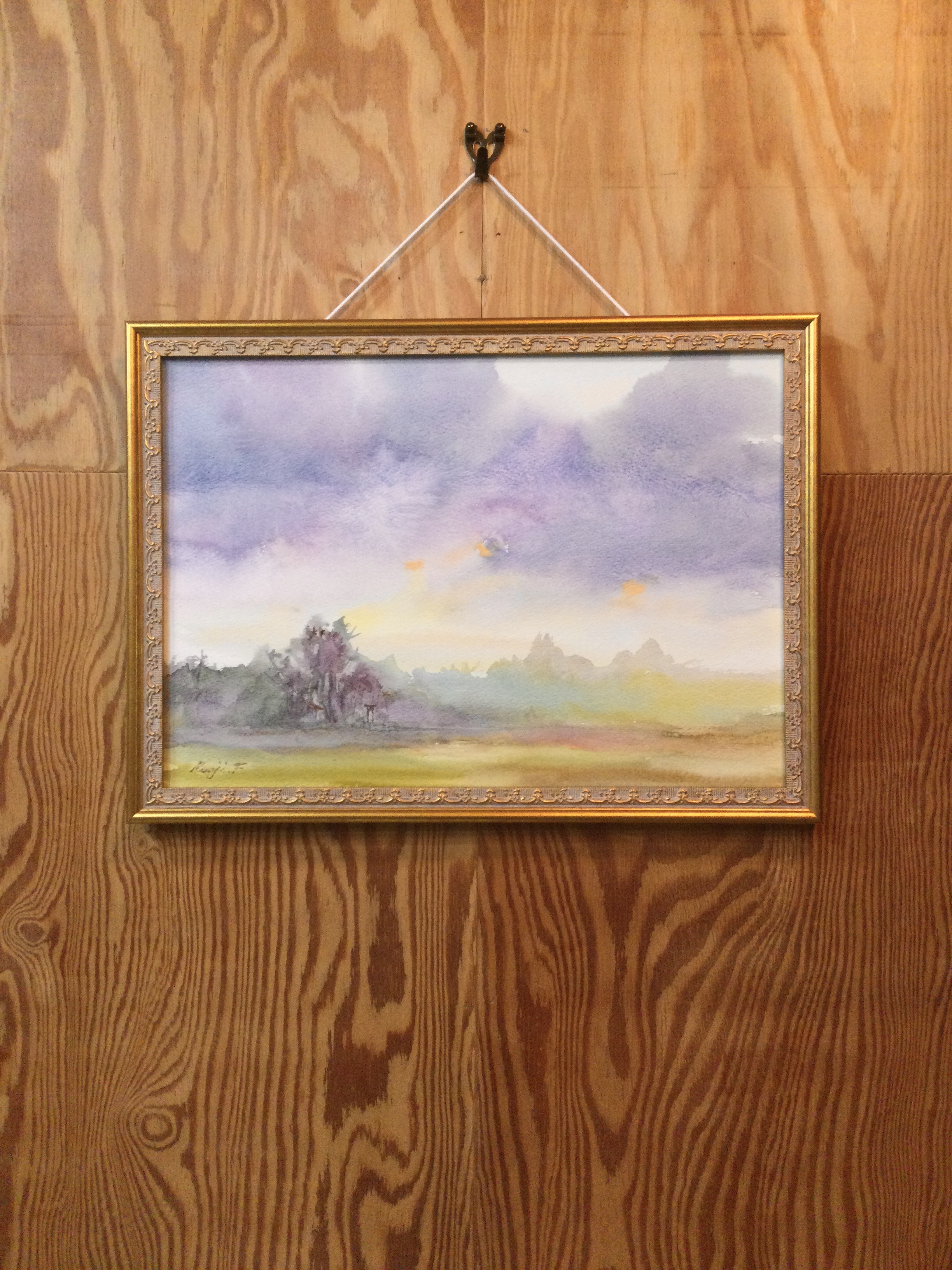 ［匿名で配送］一点もの 油絵 油彩 空 夕暮れ 絵 匿名で配送］一点もの 油絵 油彩 空 夕暮れ 絵 匿名で配送］一点