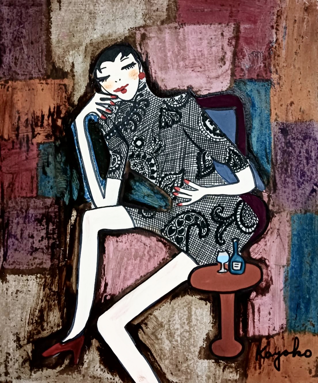 微笑み by 山口香代子 - 絵画販売・購入・レンタル（サブスク