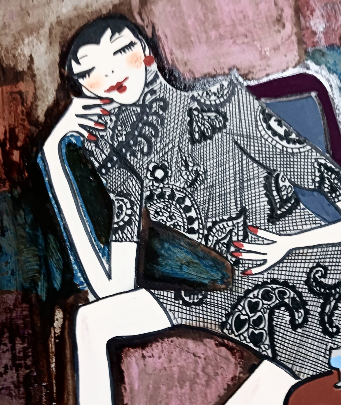 微笑み by 山口香代子 - 絵画販売・購入・レンタル（サブスク