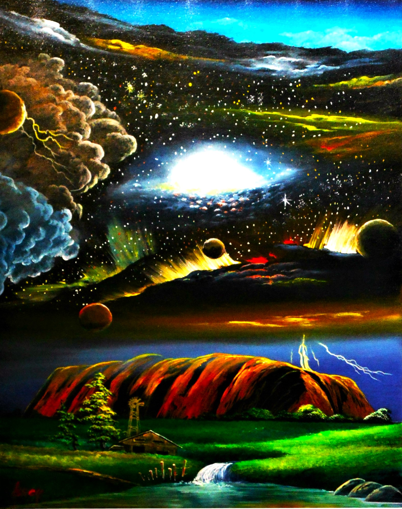 風景 絵画 散歩みち #さざんか #桜並木 #透明水彩画 #水彩画 #風景画 #風景