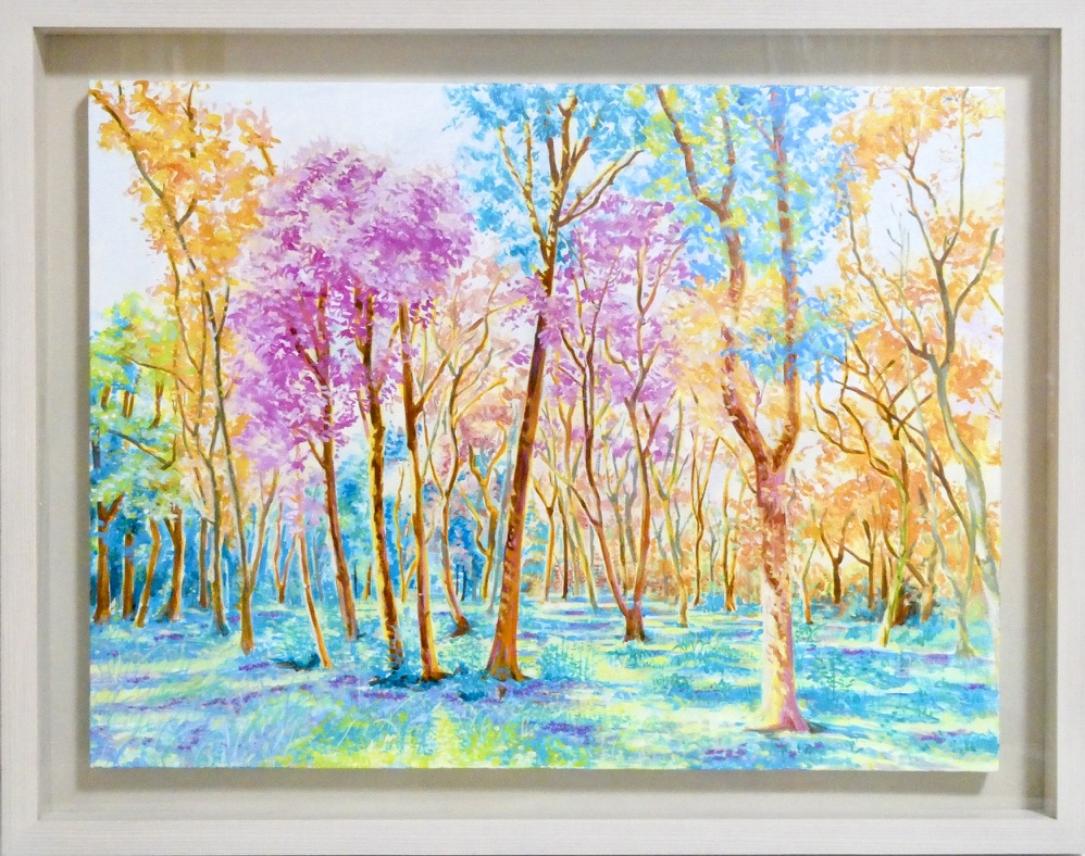 色彩の森 風の道 by 冬乃太陽 - 絵画販売・購入・レンタル（サブスク