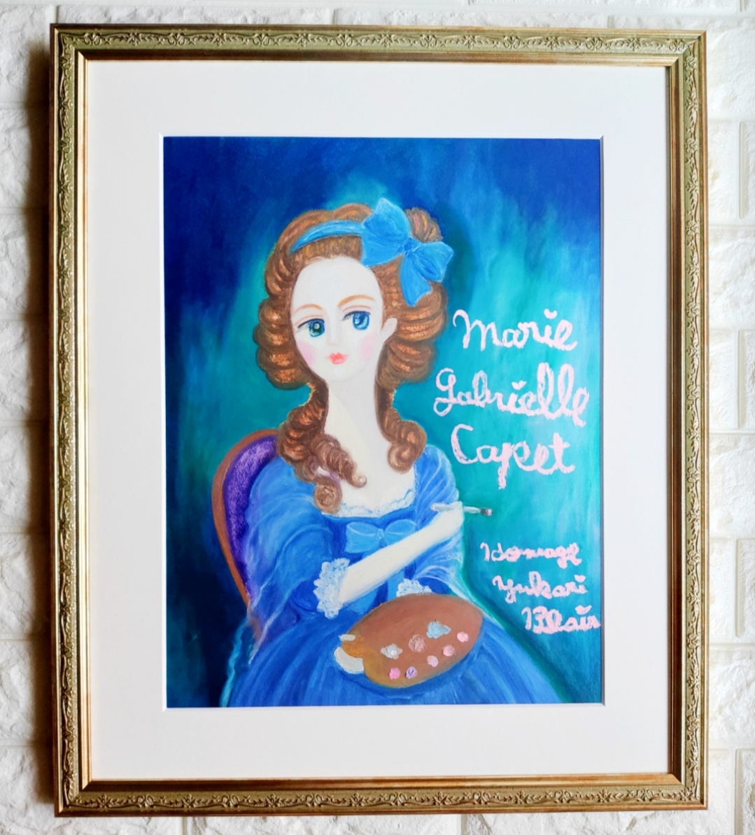 マリー・ガブリエル・カペ自画像 1783 オマージュ作品 by Yukari Blair