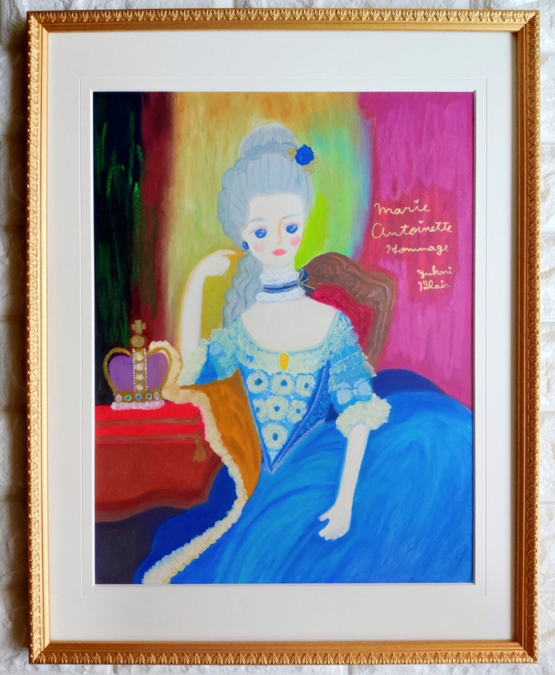 オーストリア大公女時代のマリーアントワネット オマージュ作品 by