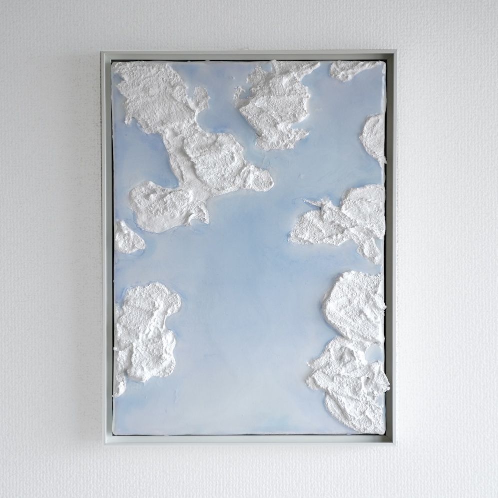 空の絵】Blue sky 34×25cm by koyama ayako - 絵画販売・購入
