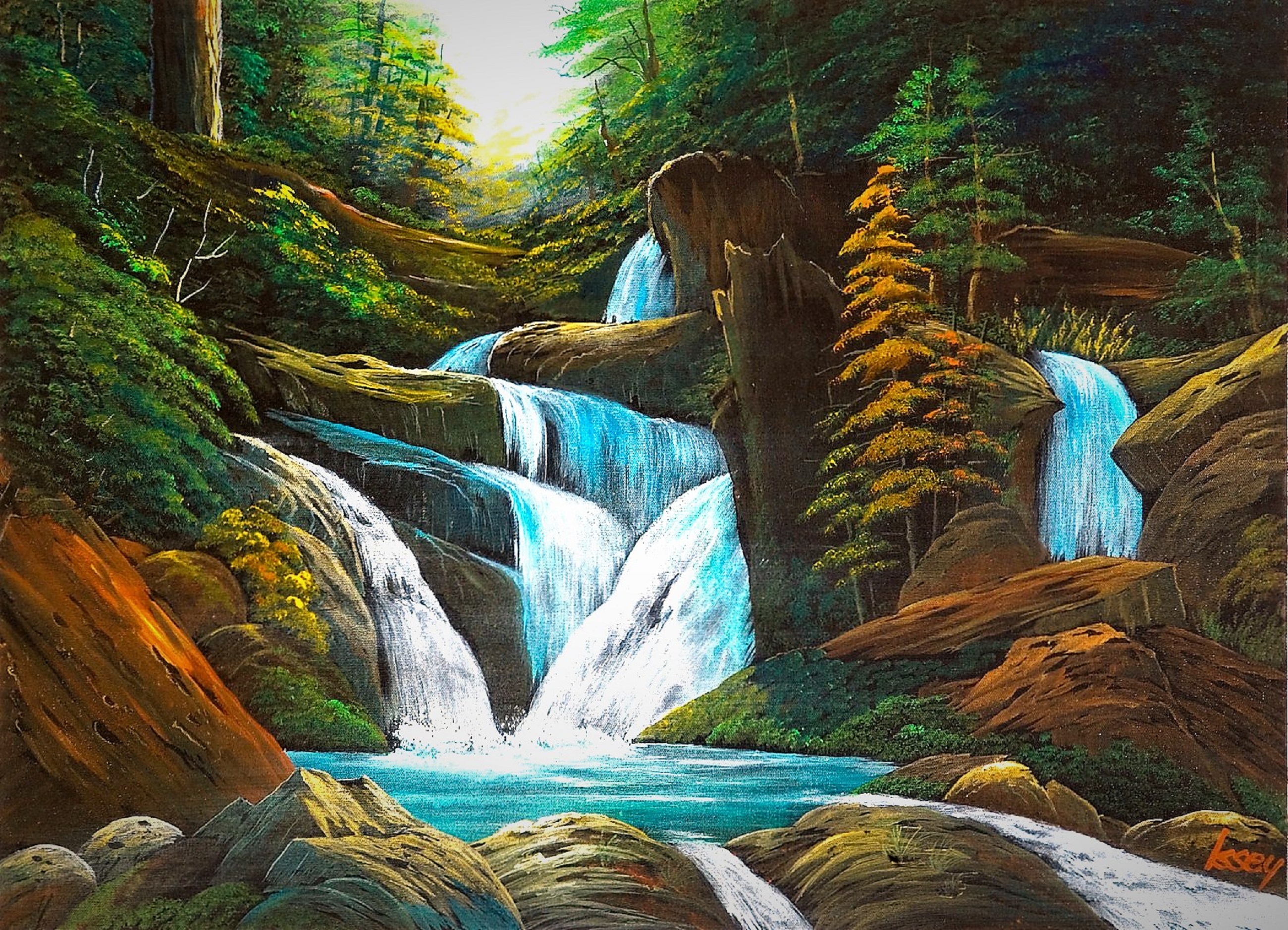 水門の虹 by Issey - 絵画販売・購入・レンタル（サブスク