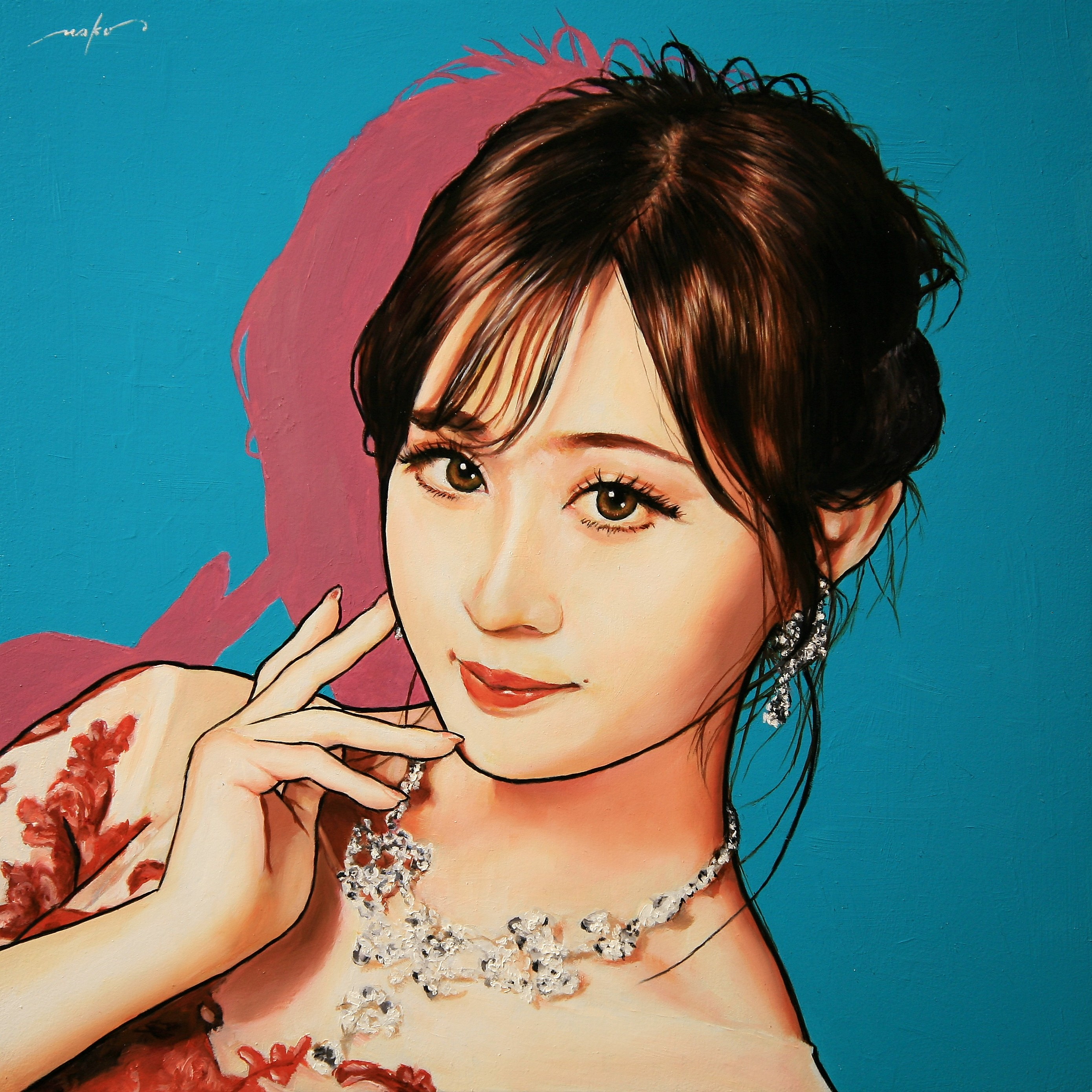 油彩画【神の造形】 by 大根田真 - 絵画販売・購入・レンタル