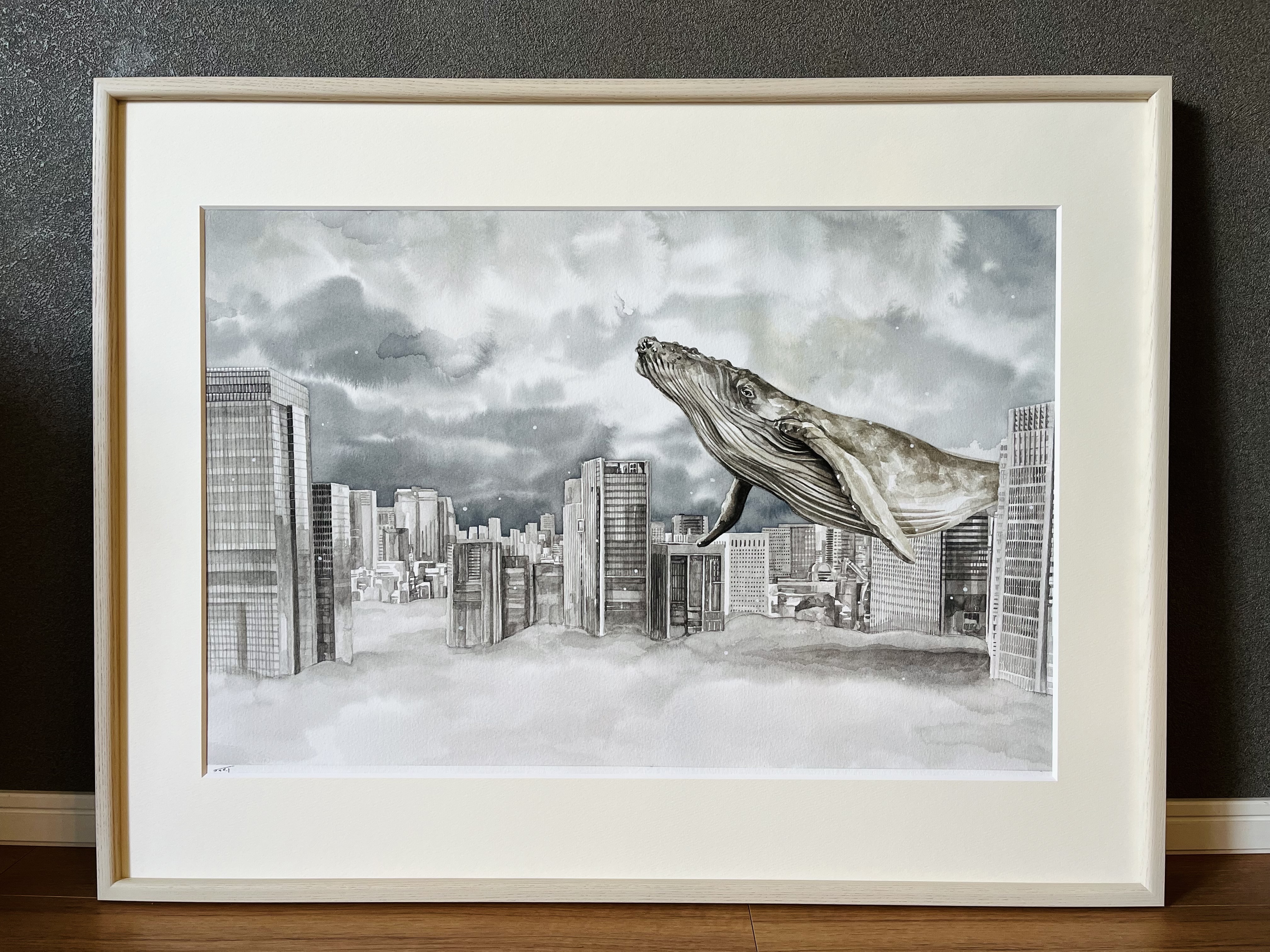 地上のクジラ by 日月沙絵 - 絵画販売・購入・レンタル（サブスク