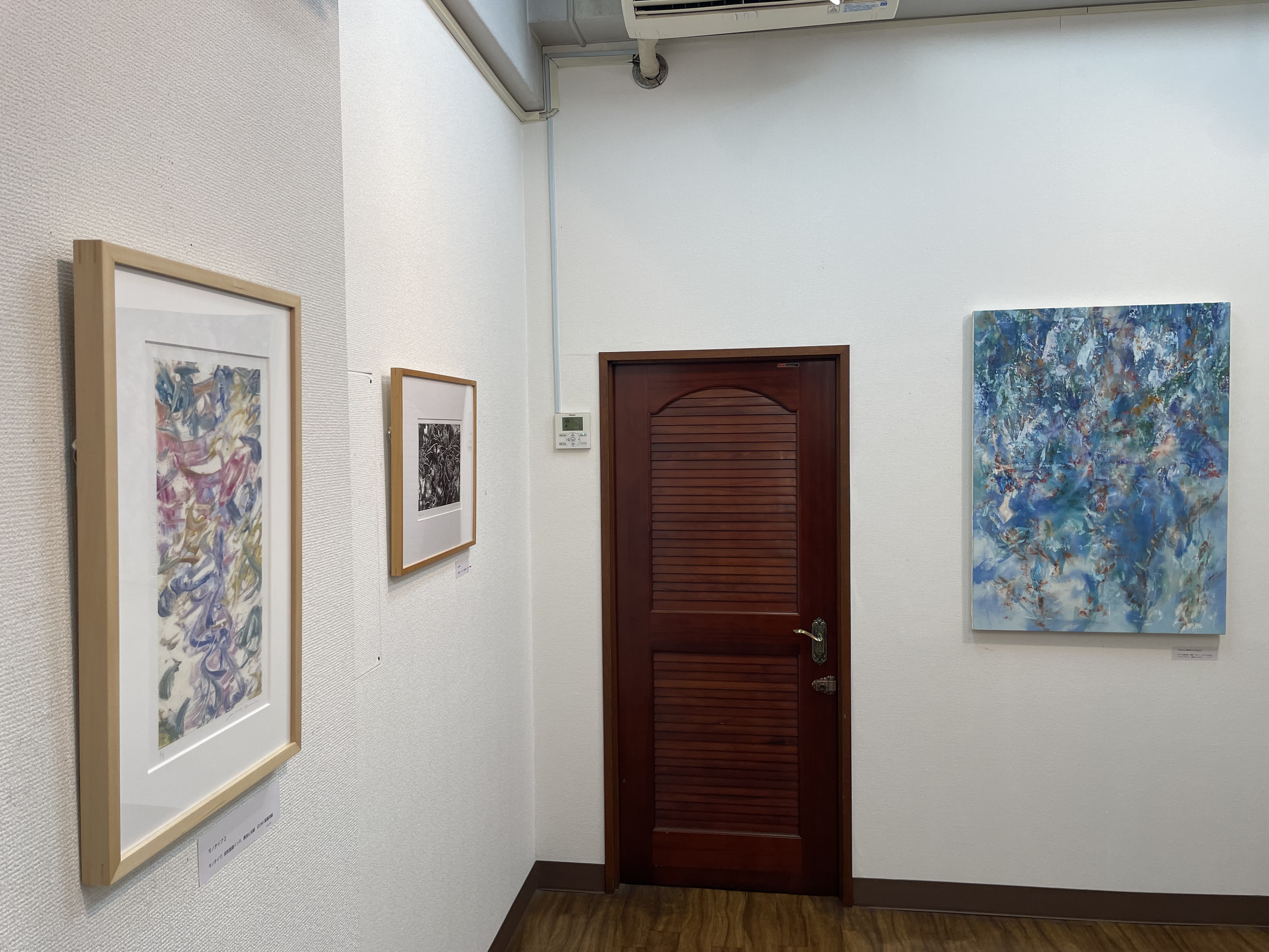 銅版画・ 「夜と華と」 限定一部 幻想的 闇の世界 イメージA4サイズ by