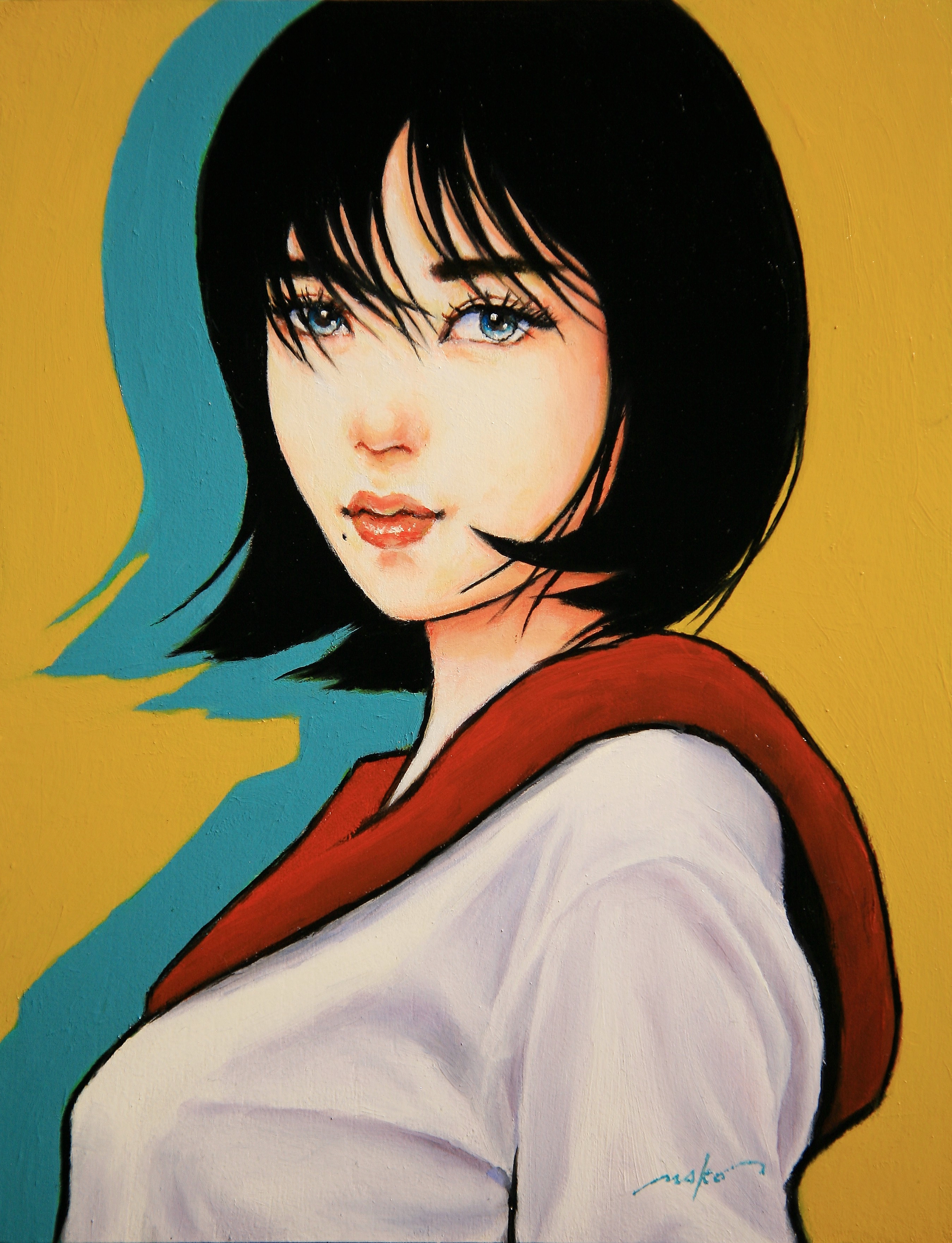 油彩画【神の造形】 by 大根田真 - 絵画販売・購入・レンタル
