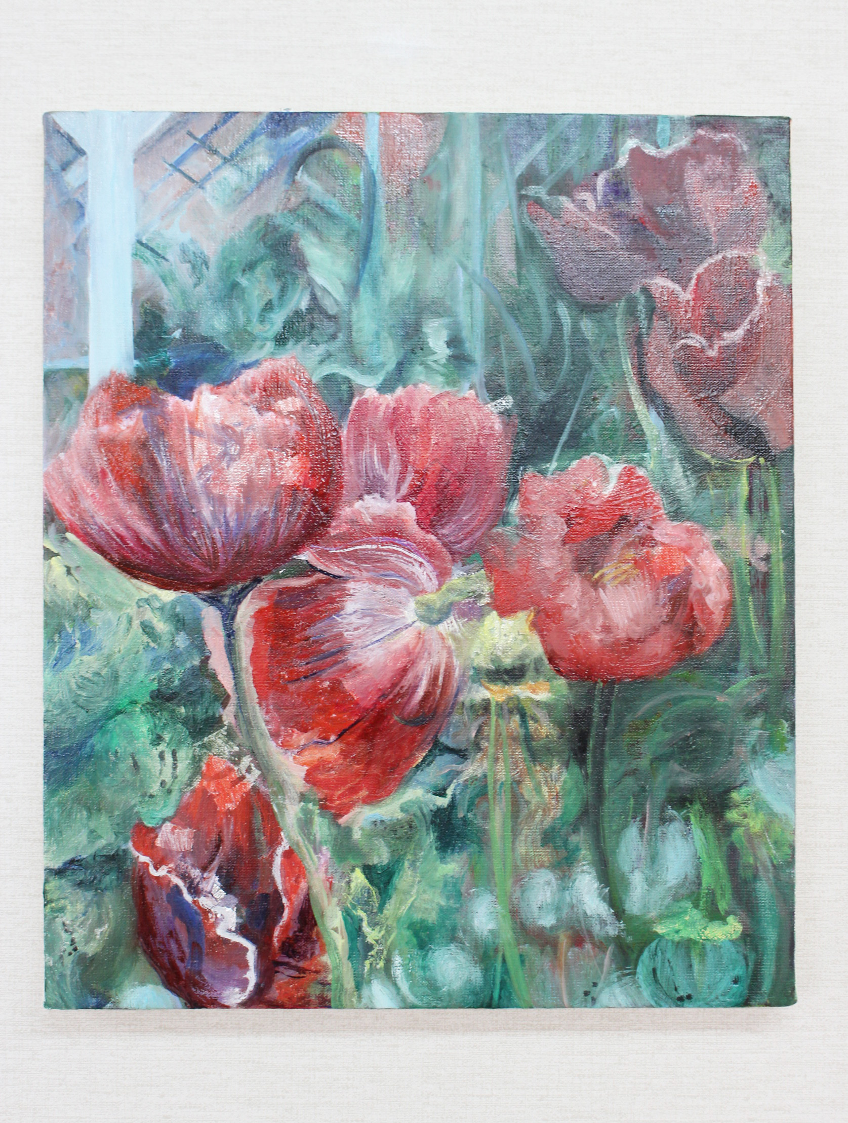 【F0号】ボナールのトリ 絵本 油絵 原画 oil painting ボナールのトリ by 七篠奈津美 - 絵画販売・購入・レンタル（サブスク