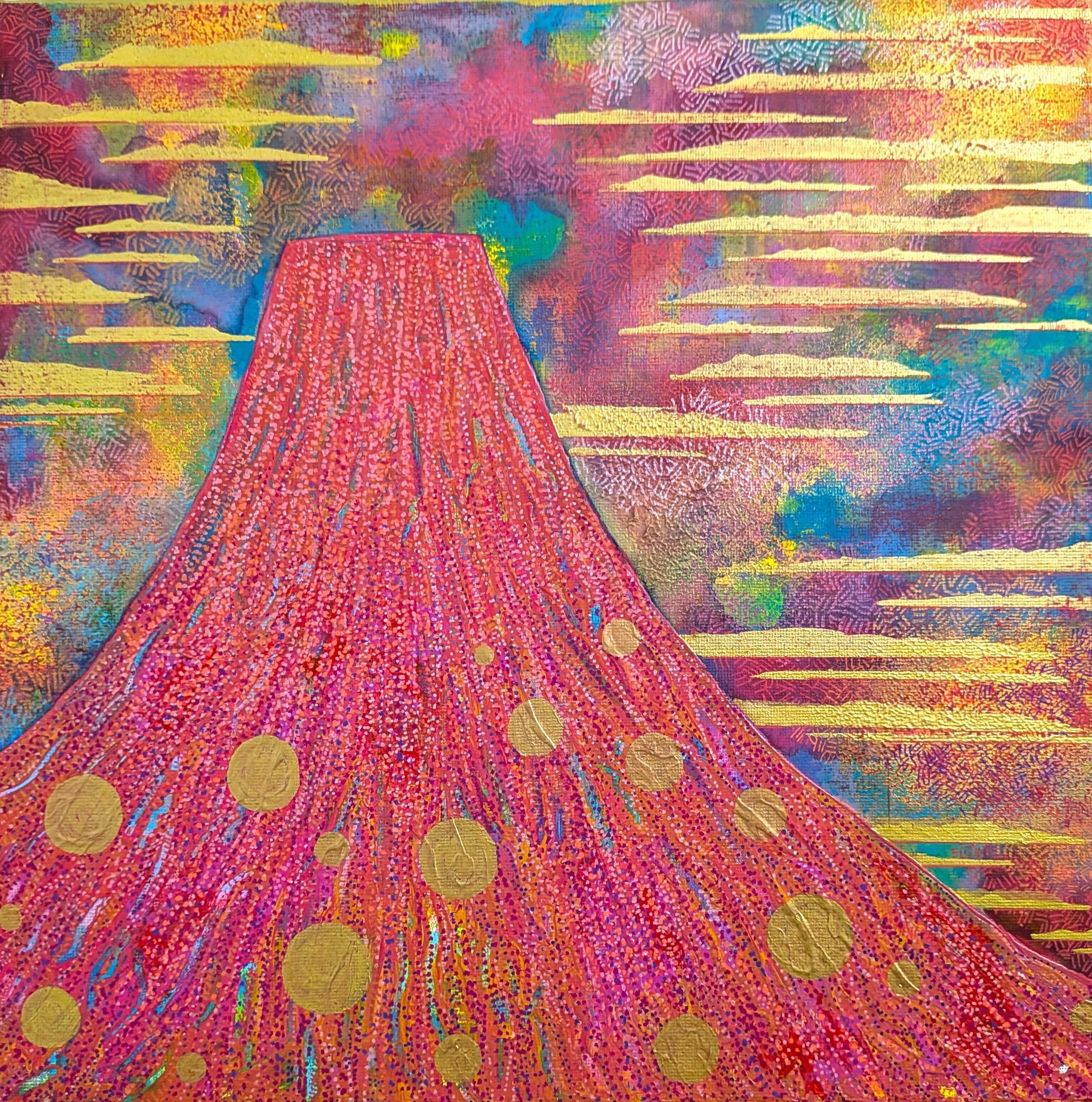 赤紅 by タニシマシロ - 絵画販売・購入・レンタル（サブスク