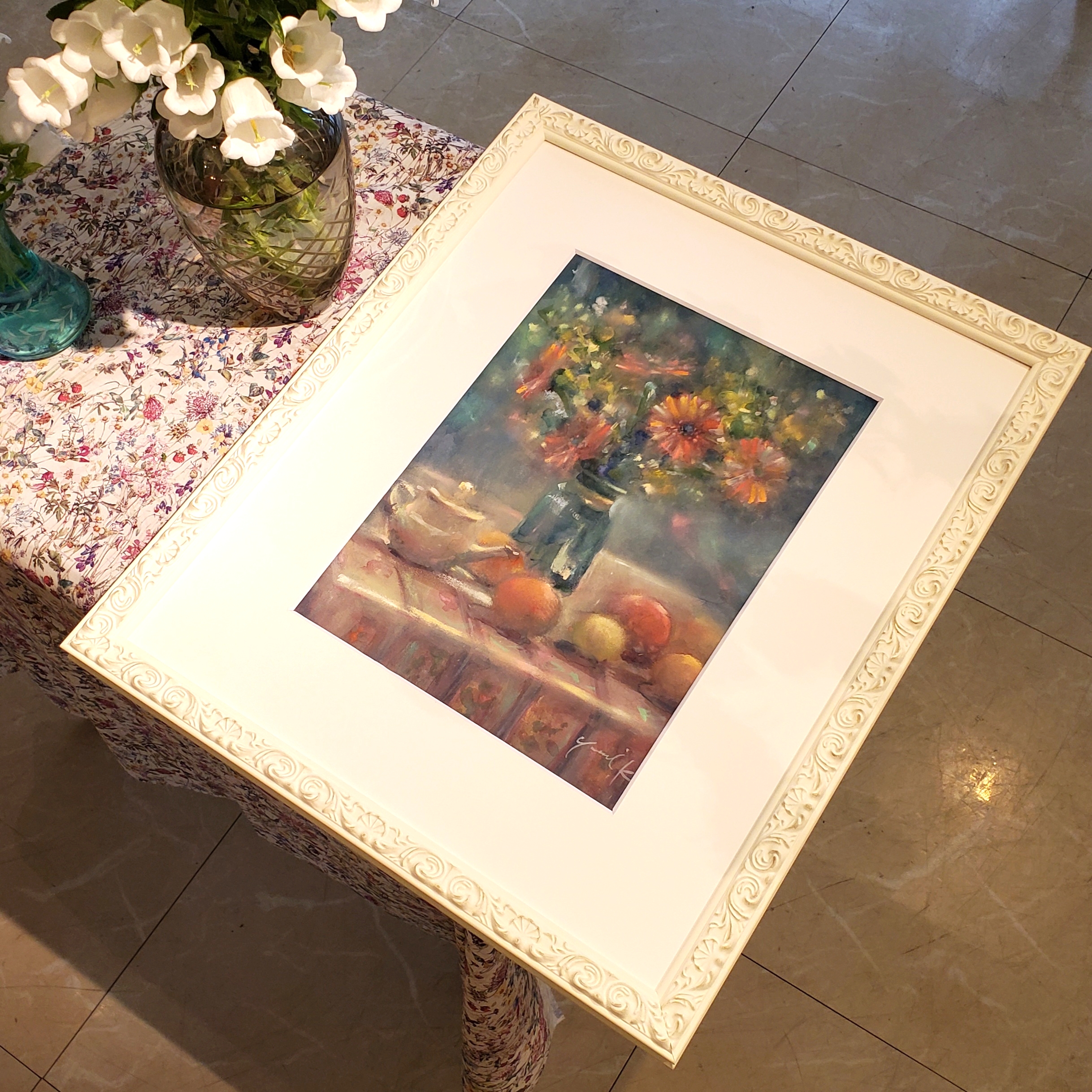 花達のティータイム by 神之浦由美 - 絵画販売・購入・レンタル