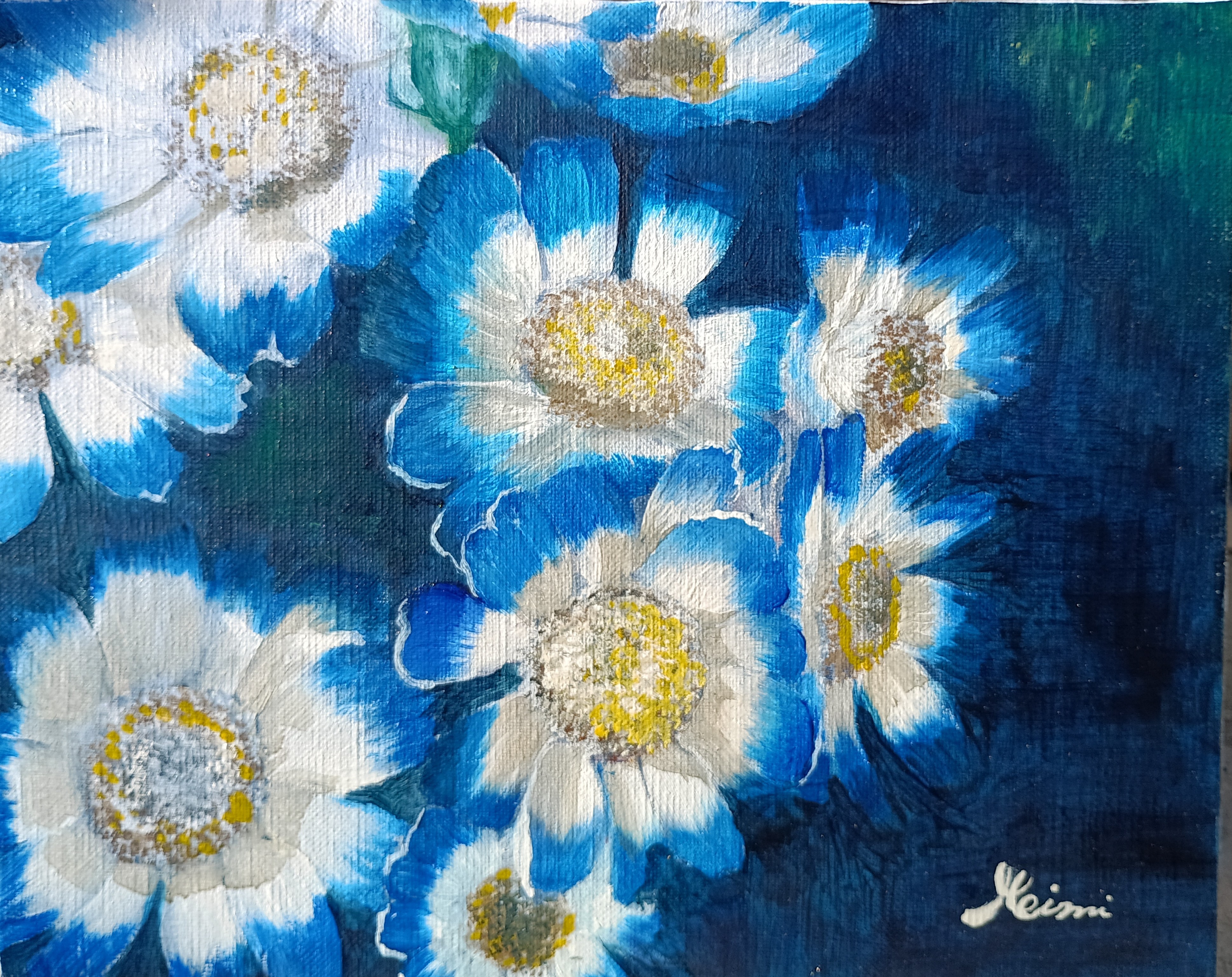 幸せの青い鳥 by 冨山めいみ - 絵画販売・購入・レンタル（サブスク