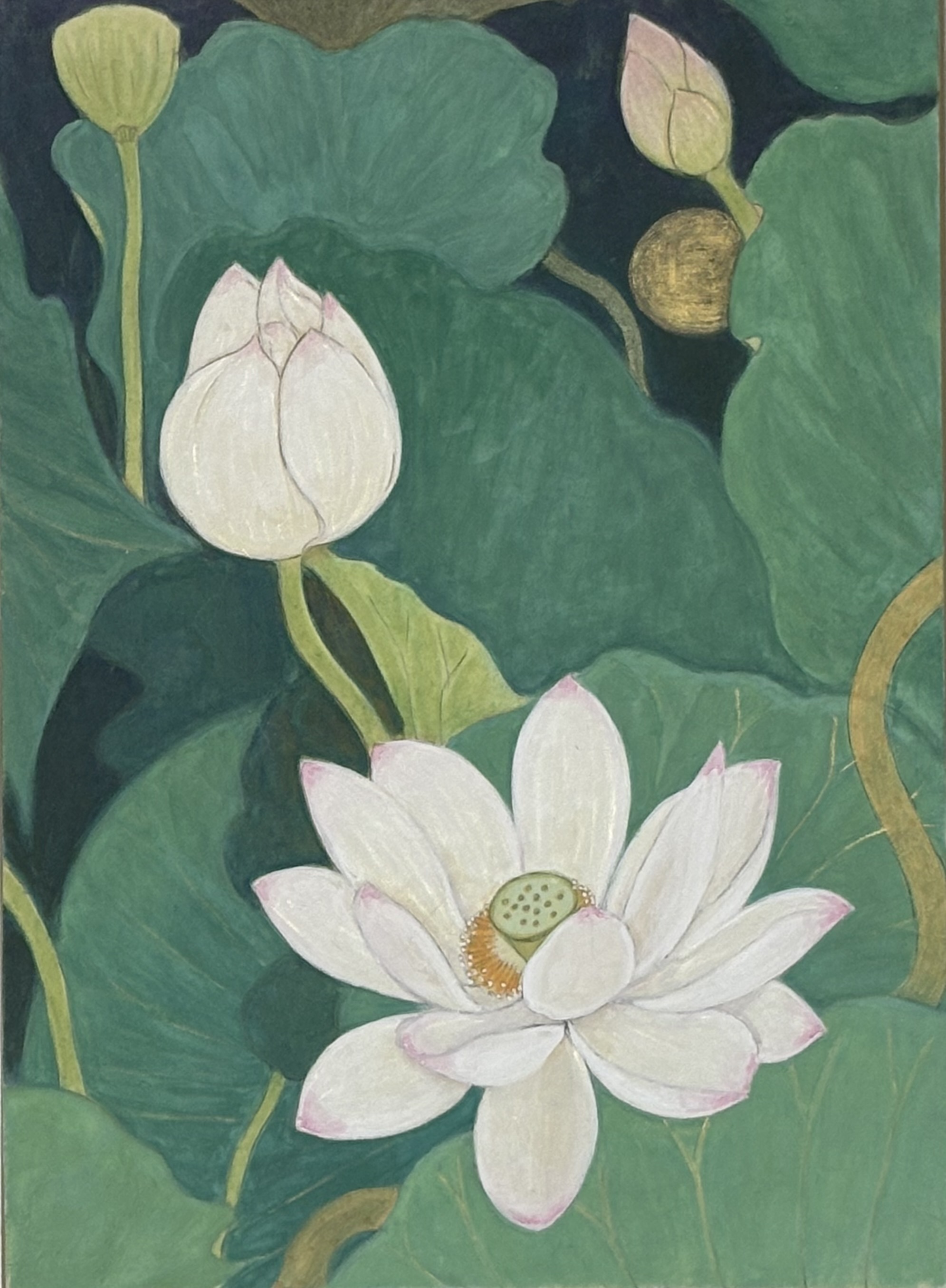 蓮（い） by MATOBA MASATAKA - 絵画販売・購入・レンタル（サブスク